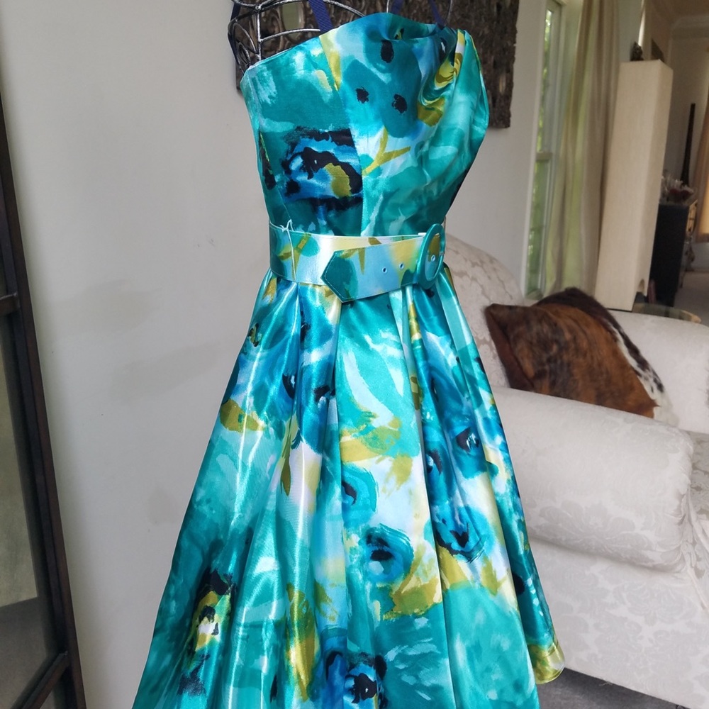 Charlotte Russe Multi Color Dress